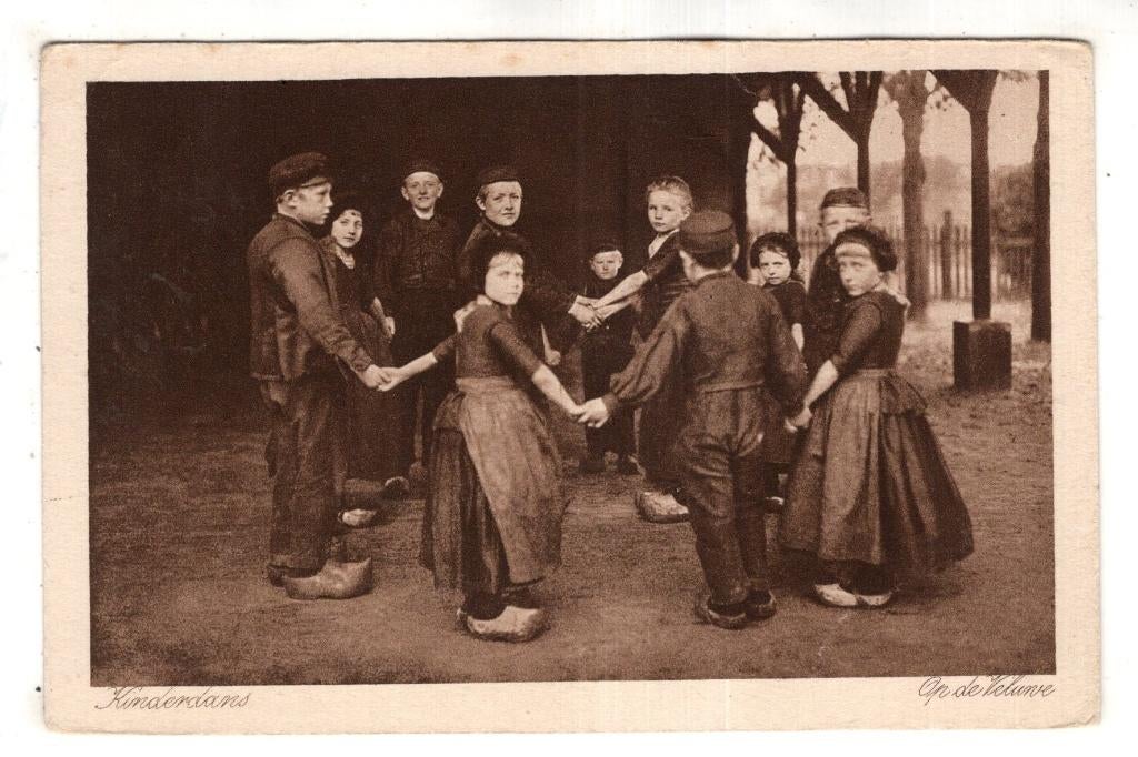 Veluwe Dorpsleven Klederdracht  Kinderen, Verzenden, 1920 tot 1940, Ongelopen, Gelderland