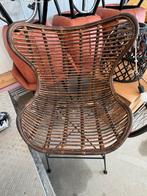 Rotan stoel, Bruin, Riet of Rotan, Ophalen of Verzenden, Zo goed als nieuw