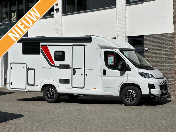 Bürstner Travel Van T 620 G , AUTOMAAT, OUTLETRPIJS, Caravans en Kamperen, Campers, tot en met 2, Half-integraal, Bürstner, Fiat