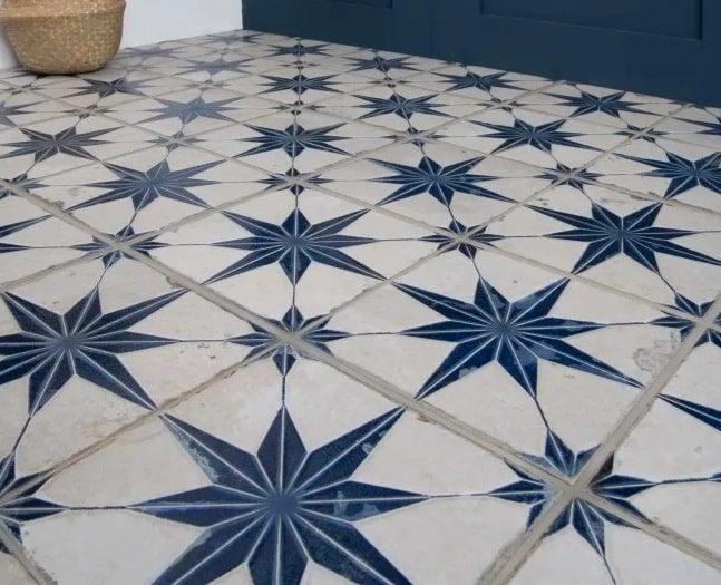 Portugese tegels - stertegels - blauwe tegel - vintage tegel, Doe-het-zelf en Verbouw, Sanitair, Nieuw, Overige typen, Verzenden