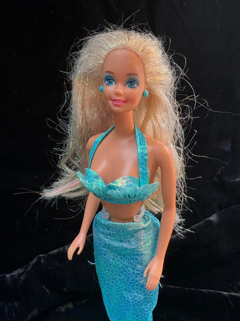 Mattel Mermaid Barbie 1991, Verzamelen, Poppen, Ophalen of Verzenden, Gebruikt, Pop