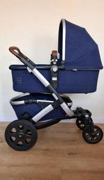 Donker Blauwe Joolz Geo 2 Kinderwagen + Accessoires, Zo goed als nieuw, Verstelbare duwstang, Ophalen, Kinderwagen