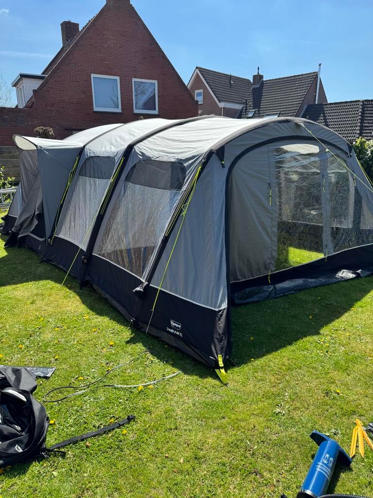 Kampa Dometic Kampa 6 Air TC - Slechts 1 weekend gebruikt!, Ophalen of Verzenden, Zo goed als nieuw, Tot en met 6