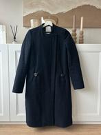 Nette donkerblauwe mantel van Mango, maat XS, Ophalen of Verzenden, Zo goed als nieuw, Maat 34 (XS) of kleiner, Blauw