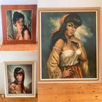 4 stuks Carmen Torino Tina J.H. Lynch grote XL schilderijen, Ophalen of Verzenden, Huis en Inrichting