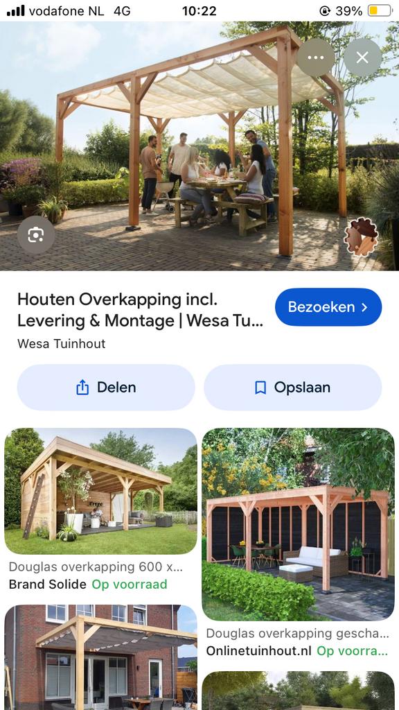 Paviljoen, Ophalen of Verzenden, Nieuw