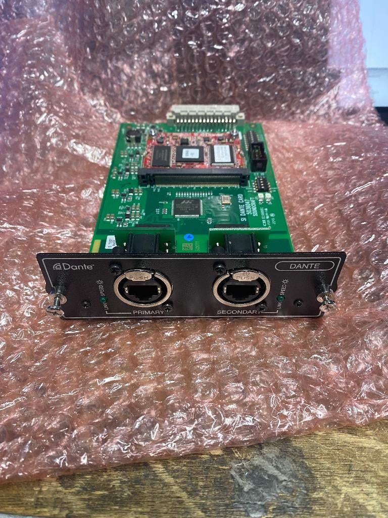 Soundcraft Si Dante Card – 64-kanaals Uitbreidingskaart, Gebruikt, Ophalen of Verzenden, Dante, 20 kanalen of meer