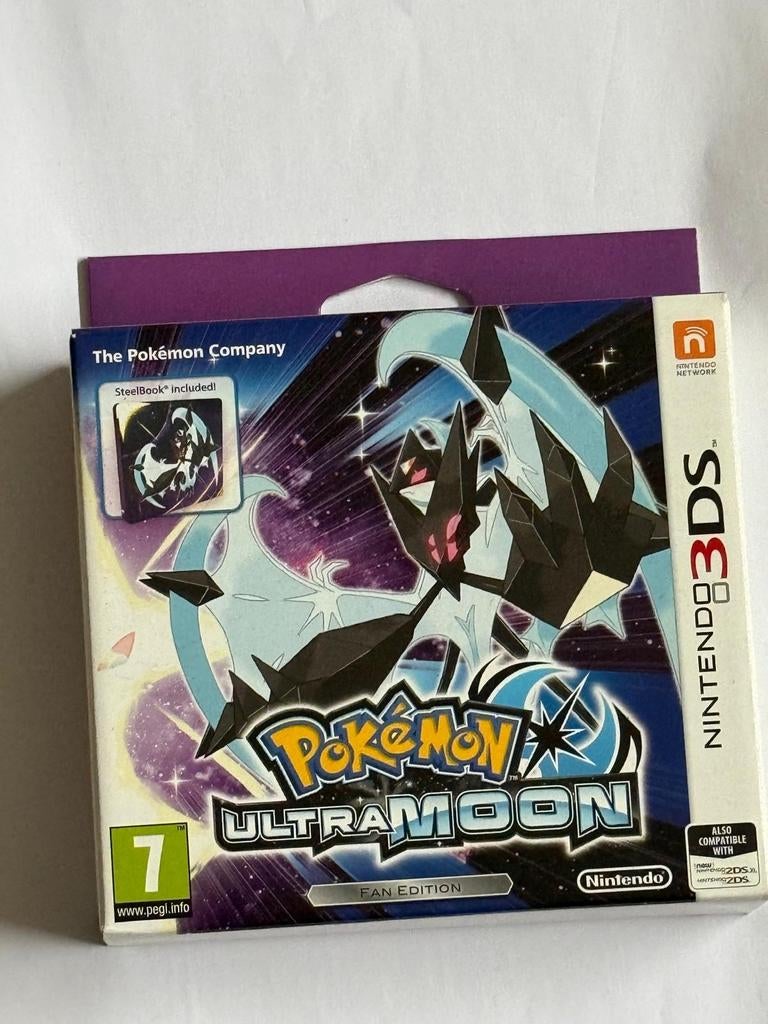 Pokémon Ultra Moon Fan Edition Nintendo 3DS Nieuw Gesealed, Q, 1 speler, Q, Nieuw