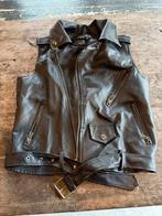 Shein Zwart Leren Gilet - Maat XS, Ophalen of Verzenden, Zo goed als nieuw, Maat 34 (XS) of kleiner, Zwart