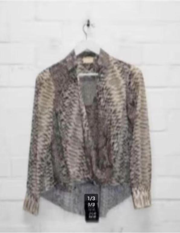 JOSHV - Mooie plissé blouse maat XS - Nieuwstaat - JOSH V, Kleding | Dames, Blouses en Tunieken, Nieuw, Maat 34 (XS) of kleiner