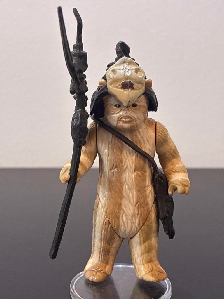 Vintage Star Wars Logray Ewok Medicine Man Unitoy, Ophalen of Verzenden, Zo goed als nieuw, Actiefiguurtje
