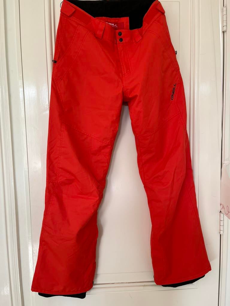 Skibroek O’Neill Maat M Rood, Kleding | Heren, Wintersportkleding, Ophalen, Zo goed als nieuw, Broek
