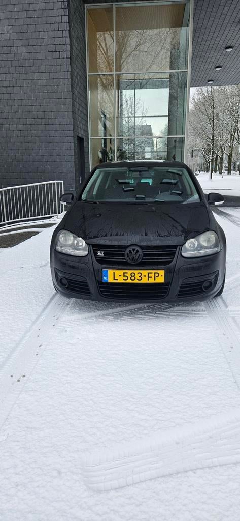Volkswagen Golf 1.4 TSI 125KW 2007 Zwart, Auto's, Volkswagen, Voorwielaandrijving, Stof, 4 cilinders, Zwart