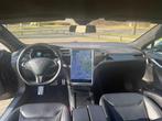 TESLA MODEL S 75 BASE ONLOCKT 400PK ZWART FULL OPTIONS, Auto's, Tesla, Zwart, Model S, Vierwielaandrijving, 405 min