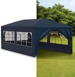 Partytent, Paviljoen, 3x6, opvouwbaar, Met Zijwanden, Blauw, Opvouwbaar, Partytent, Minder dan 4 meter, Nieuw