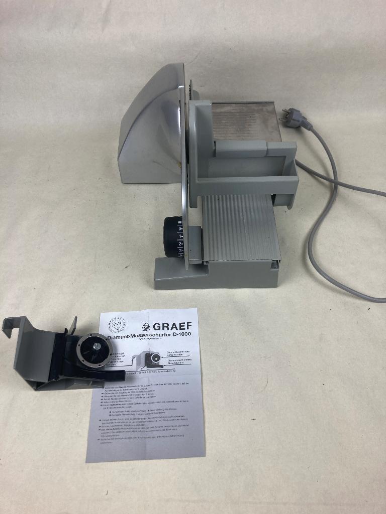 snijmachine; Graef met diamant slijper, Gebruikt, Zilver, Ophalen of Verzenden, Metaal