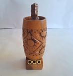 Vintage sigarettenhouder in massief hout 18+, Ophalen of Verzenden, Zo goed als nieuw, Sigarenbandjes