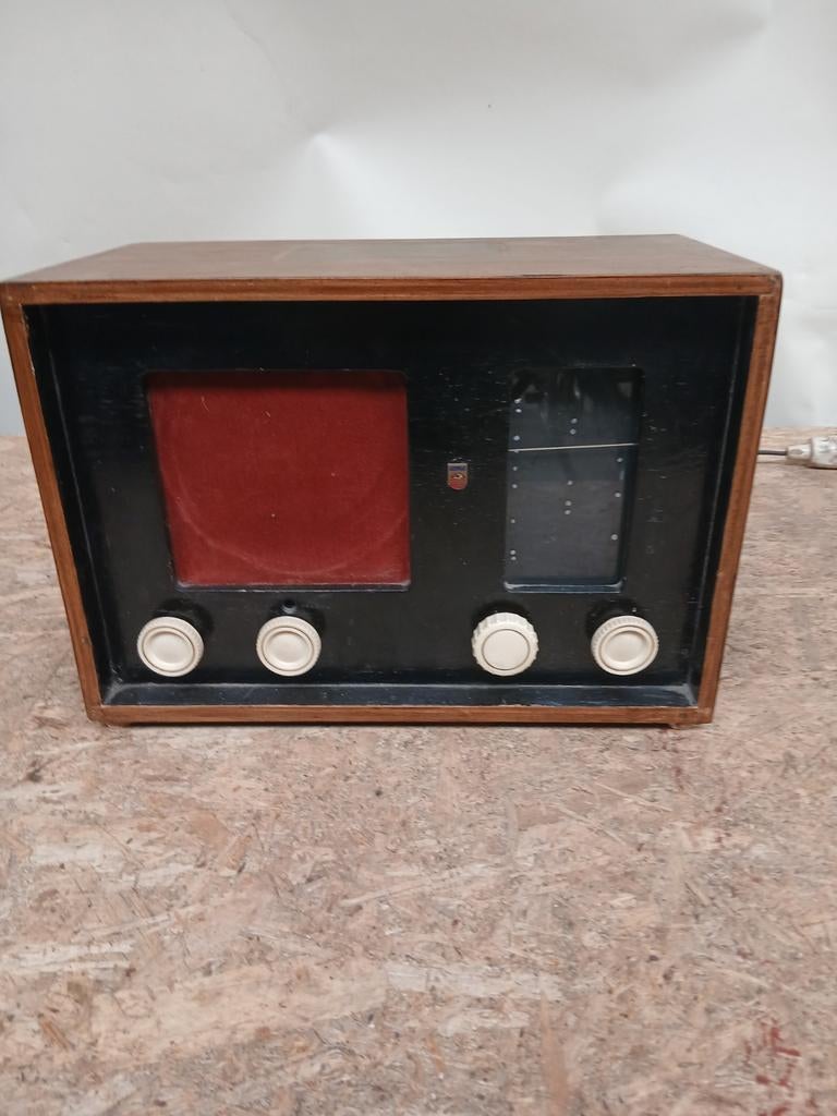 Vintage Philips radio - buizenradio, Ophalen, Philips, Gebruikt, Info@philips.nl