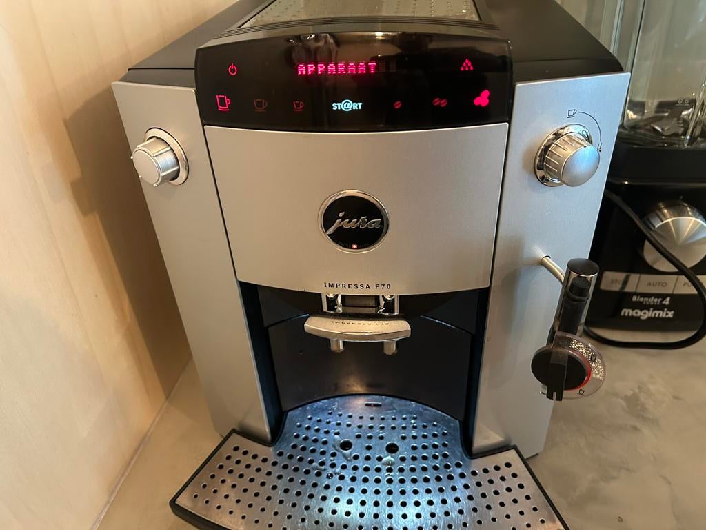 Espressomachine/ koffiemachine Jura Impressa F70, Ophalen, Gebruikt, Koffiemachine, Koffiebonen