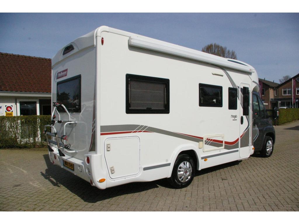 Challenger Mageo Top indeling, 2x Hefbed, Rondzit achter., Fiat, Bedrijf, Challenger, Koelkast