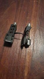 Technics headshell + Stanton element (2x), Ophalen of Verzenden, Zo goed als nieuw, Platenspeler-onderdeel, Technics