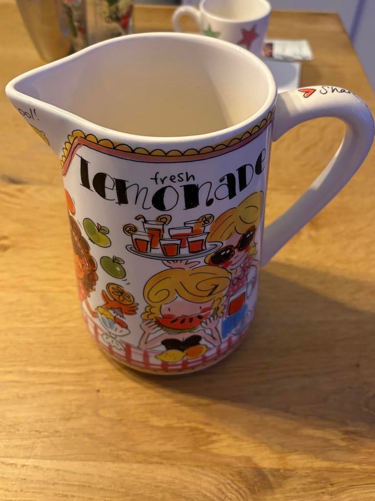 Blond Amsterdam Limonade Kan - Lichte Beschadiging, Blond Amsterdam, Ophalen of Verzenden, Steen/keramiek, Meerkleurig