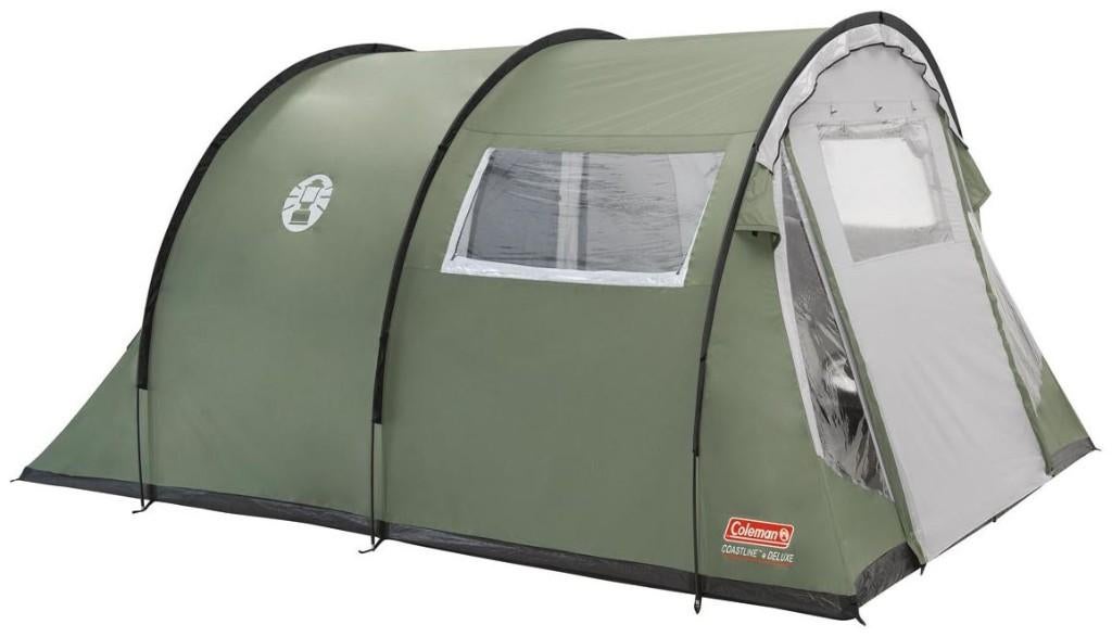 Coleman Coastline 4 vierpersoons familie tent nieuw in doos, Coleman, Info@coleman.com, Minervum Breda, Nieuw