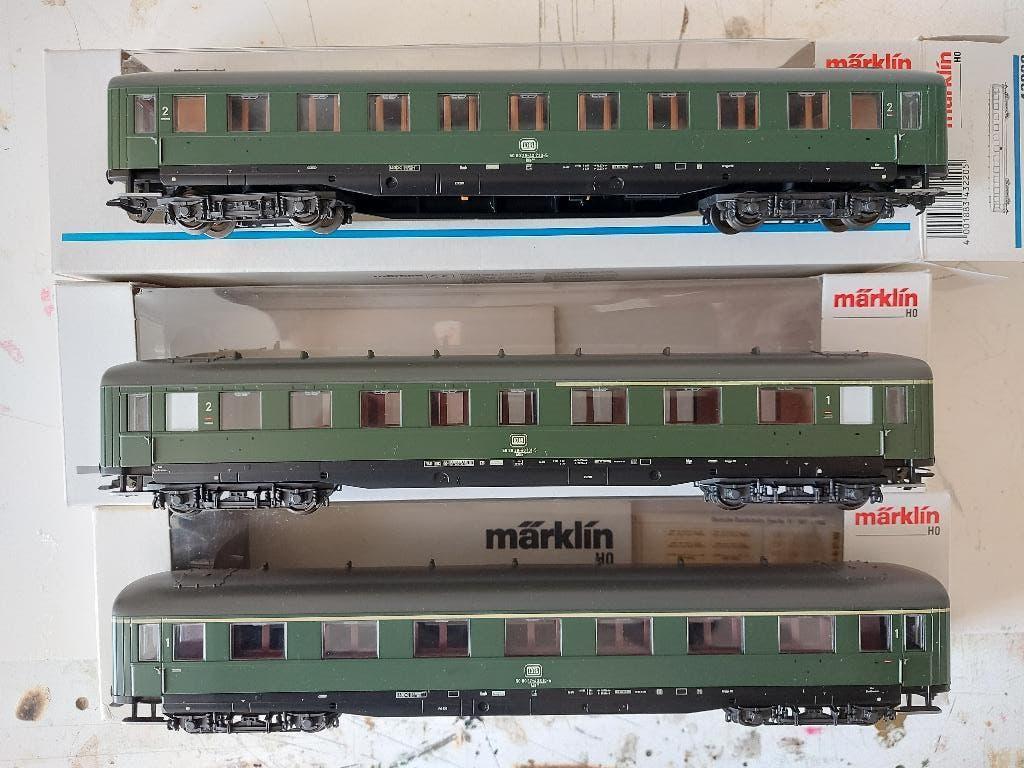 3 Wagons van Marklin, Hobby en Vrije tijd, Wisselstroom, Ophalen of Verzenden, Märklin, Nieuw