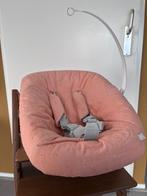 Stokke newbornset met speelboog, Kinderen en Baby's, Kinderstoelen, Ophalen of Verzenden, Zo goed als nieuw, Overige typen, Gordel(s)