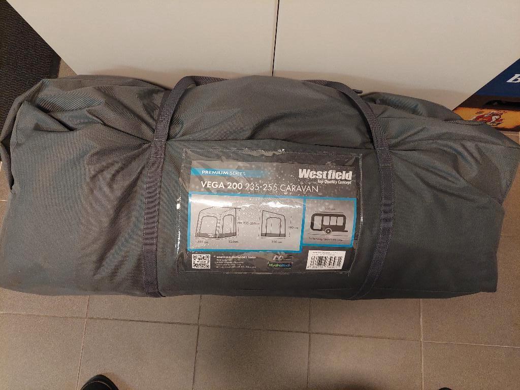 Voortent Westfield VEGA 200 235-255 Caravan/Camper, Caravans en Kamperen, Kampeeraccessoires, Nieuw, Ophalen