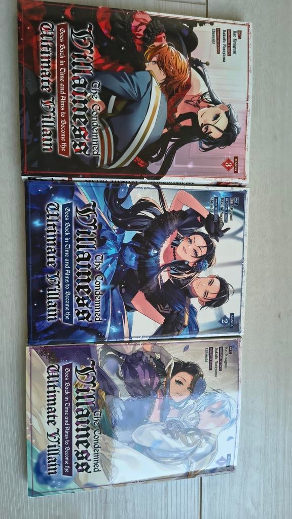 The condemned vilainess manga anime, Boeken, Meerdere comics, Ophalen, Zo goed als nieuw, Japan (Manga)