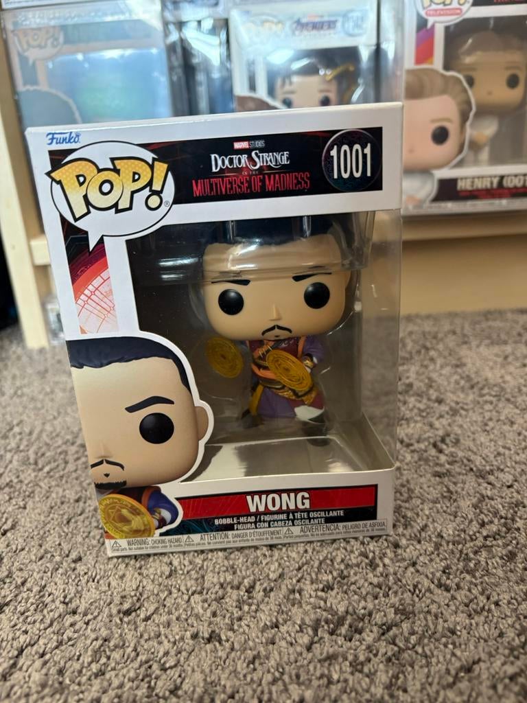 Funko pop doctor strange 1001 wong, Ophalen of Verzenden, Nieuw