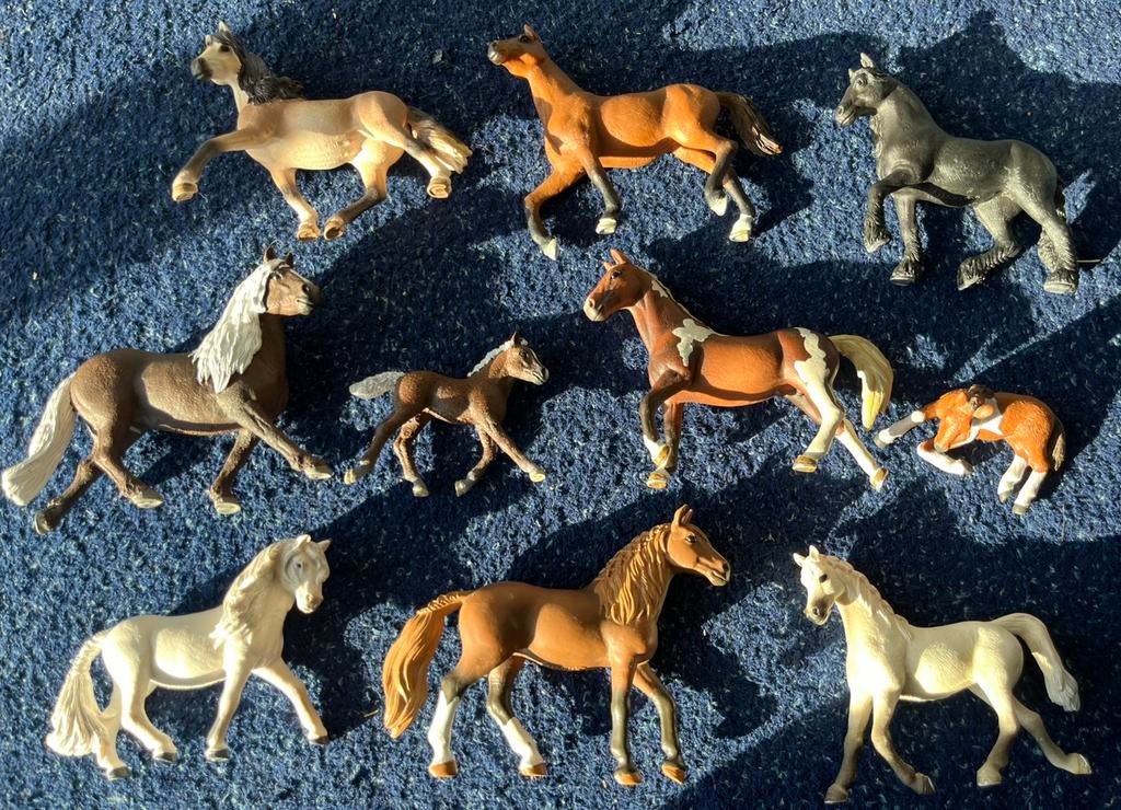 Schleich Horse Club paarden 4, Ophalen of Verzenden, Gebruikt