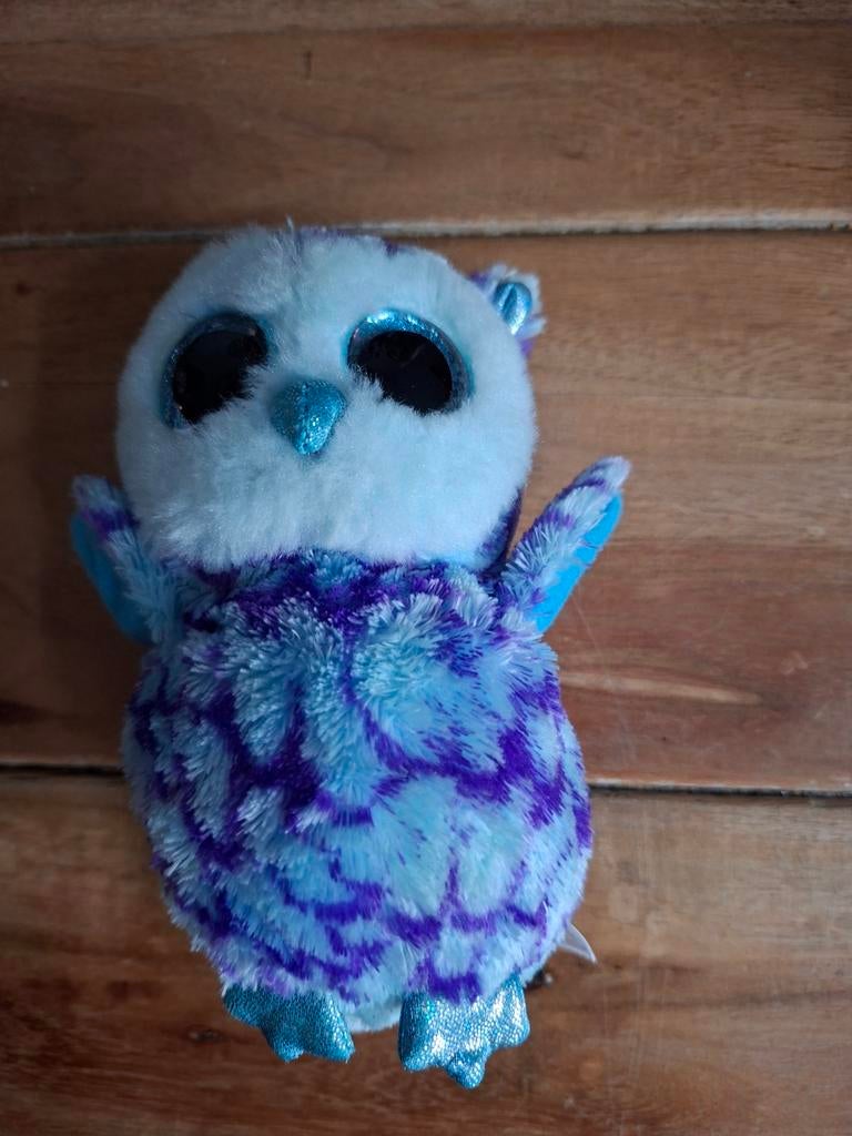 Leuke Ty Beanie Boos uil en luipaard knuffels, Ophalen of Verzenden, Zo goed als nieuw, Overige typen