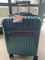 Carlton reiskoffer trolly cabin metalic blauw deep blue, Ophalen of Verzenden, Nieuw, Hard kunststof, 70 cm of meer