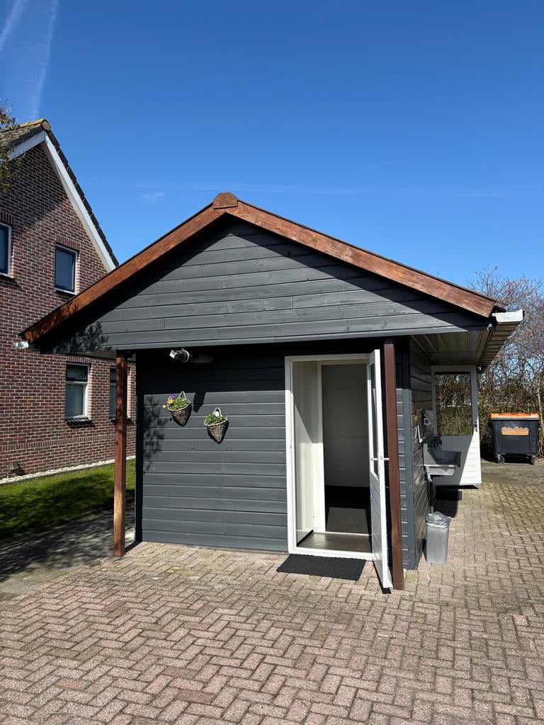 Sanitair unit in zeecontainer met houten ombouw, Ophalen, Gebruikt, Overige typen