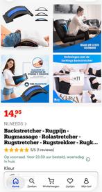 Party rugstrekkers, Ophalen of Verzenden, Zo goed als nieuw, Apparaat