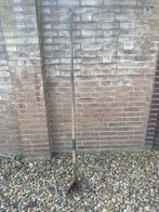 Oude vorentrekker of ploegschoffel met houten steel, Tuin en Terras, Ophalen, Gebruikt, Schoffel