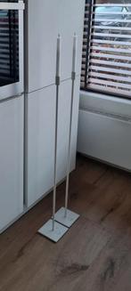 2x zgan witte Kandelaars van het merk Leeff te koop., Ophalen, 50 tot 75 cm, Wit, Zo goed als nieuw