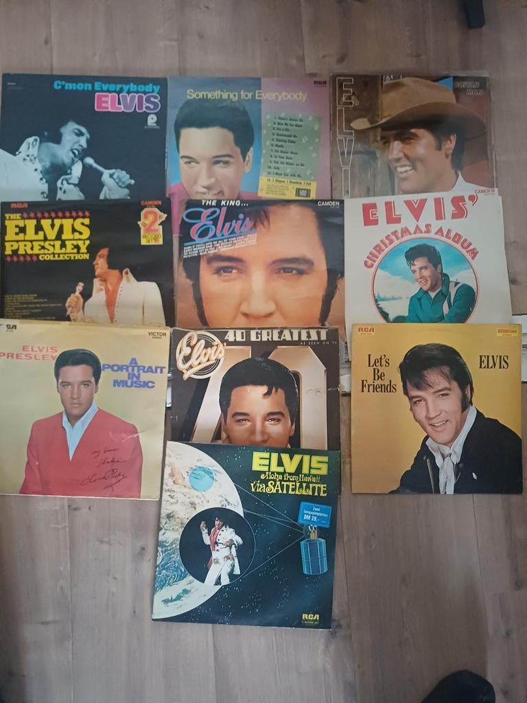 Collectie Elvis Presley LP's - Diverse albums, Cd's en Dvd's, Vinyl | Pop, Ophalen of Verzenden, 1960 tot 1980, Gebruikt, 12 inch