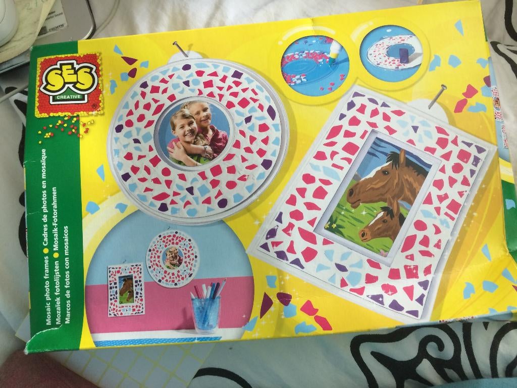 fotolijstje met gips maken, Ophalen of Verzenden, Nieuw, Knutselen