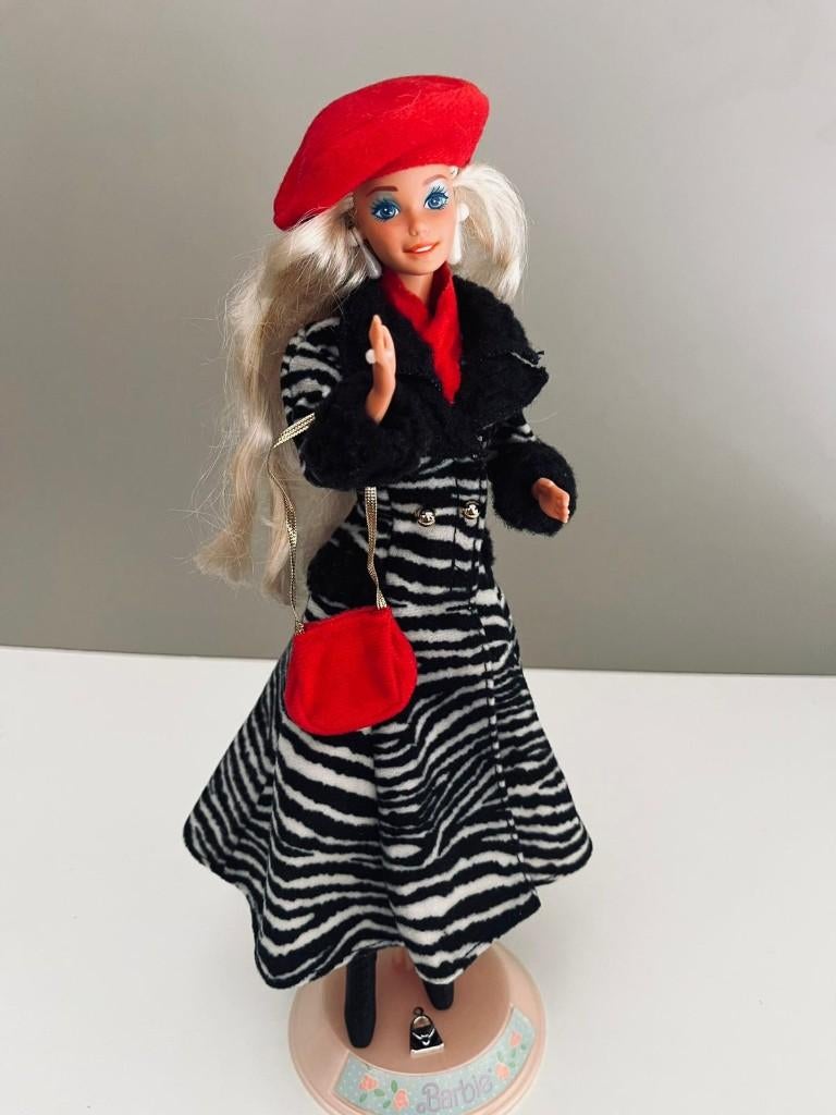 Barbie Prêt-à-Porter vintage zebra set, Kinderen en Baby's, Ophalen of Verzenden, Zo goed als nieuw, Barbie