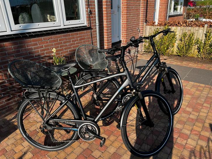 2 X ZGAN Giant fietsen ( dames maat M en heren maar L ), Fietsen en Brommers, Fietsen | Mountainbikes en ATB, Zo goed als nieuw