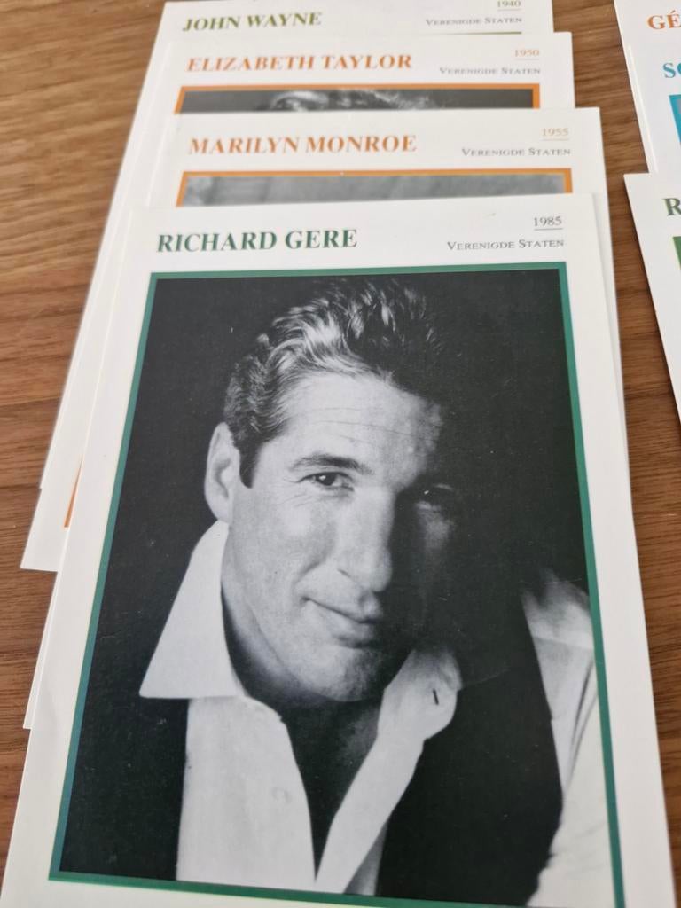 Filmsterren kaarten, Verzamelen, Ophalen of Verzenden, Foto of Kaart