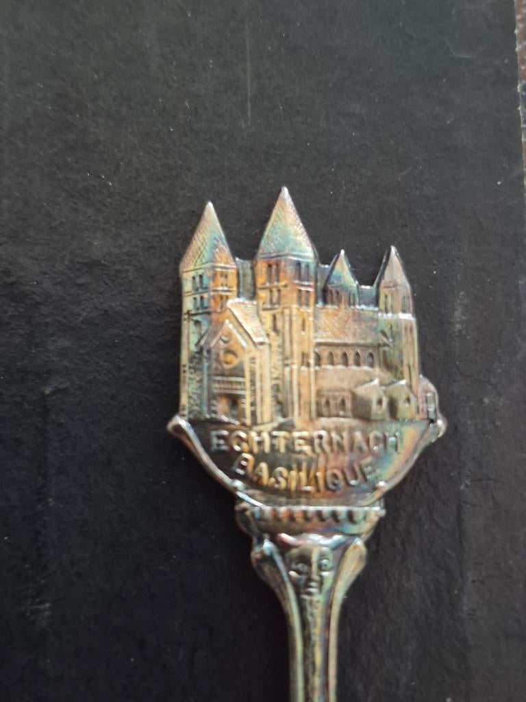 Vintage Echternach Basilique Souvenir Lepel, Ophalen of Verzenden