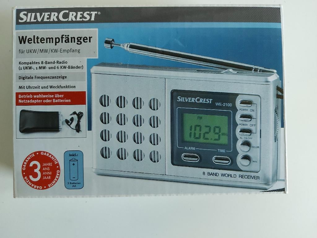 Wereldontvanger, Audio, Tv en Foto, Radio's, Ophalen of Verzenden, Nieuw, Wereldontvanger