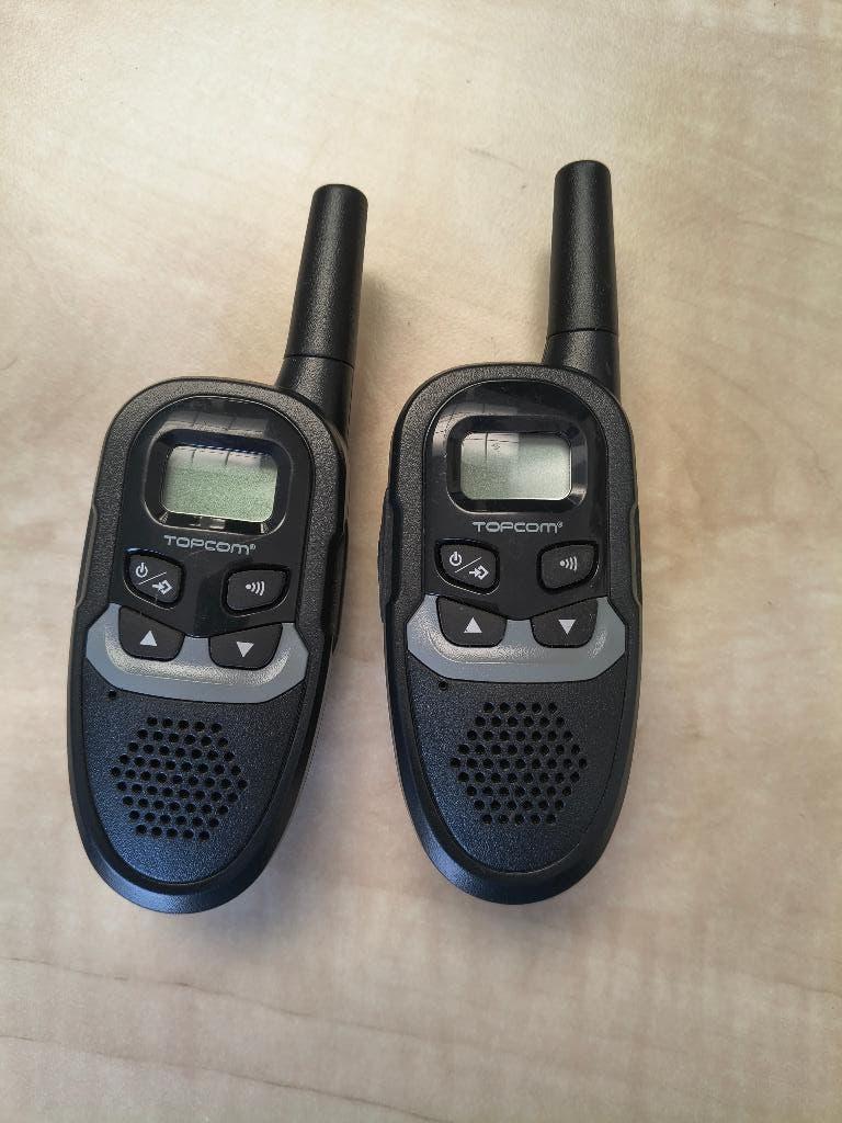 Topcom Walkie-Talkies tot 6km, Ophalen of Verzenden, Zo goed als nieuw, Portofoon of Walkie-talkie, Trilfunctie