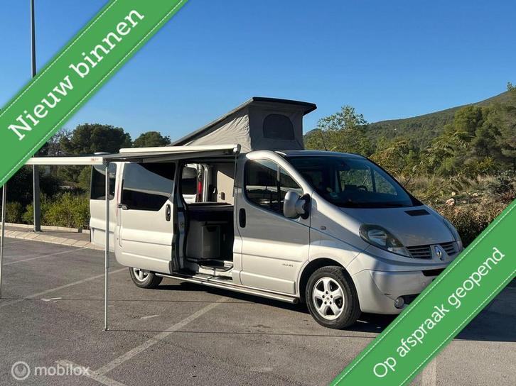Renault Trafic buscamper euro 5, Caravans en Kamperen, Campers, Bedrijf, tot en met 2, Buscamper of Camperbus, Overige merken