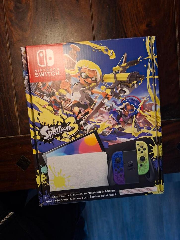Nintendo Switch Splatoon 3 Special edition(goed als nieuw), Spelcomputers en Games, Games | Nintendo 2DS en 3DS, Zo goed als nieuw