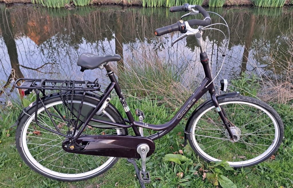Nette GAZELLE BLOOM 28inch moederfiets 7 vrrsnellingen, Ophalen, 56 cm of meer, Zo goed als nieuw, Versnellingen